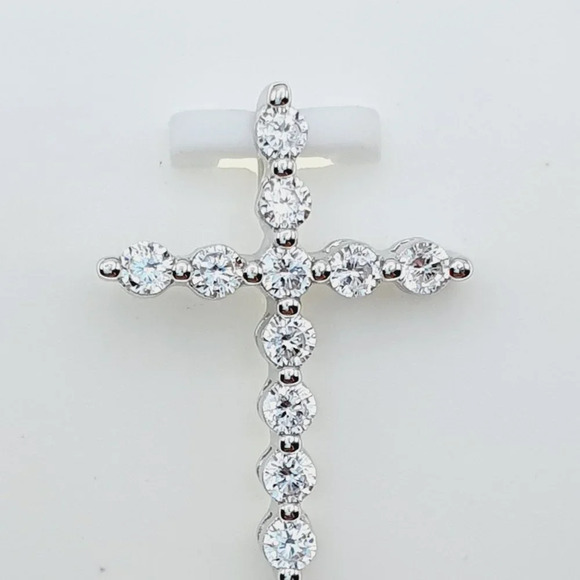 "#925 Sterling Silver Cubic Zircon Pendant for Women/Girls, US925P1101 - Picture 7 of 7